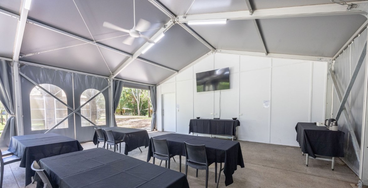 Wilderness Marquee interior